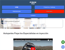 Tablet Screenshot of fispa-argentina.com.ar